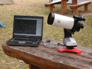 Btc travel-photo 105 telescope controlled by Ursa Minor