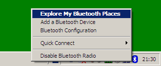 Bluetooth configuration